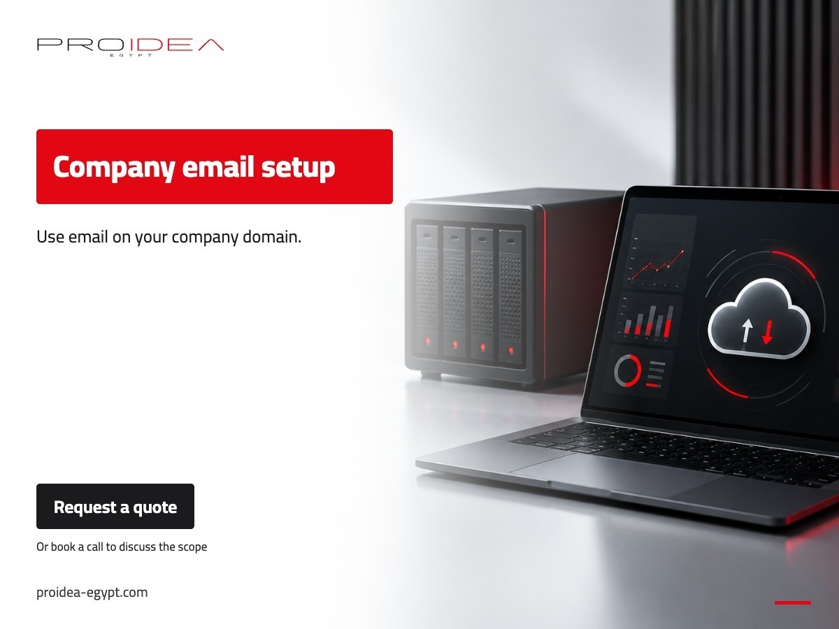Company email setup | PROIDEA Egypt