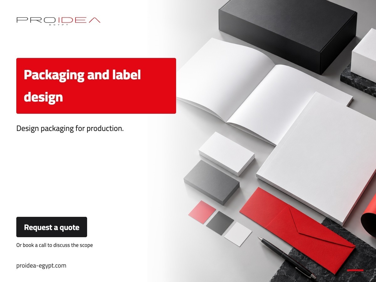 Packaging and label design | PROIDEA Egypt