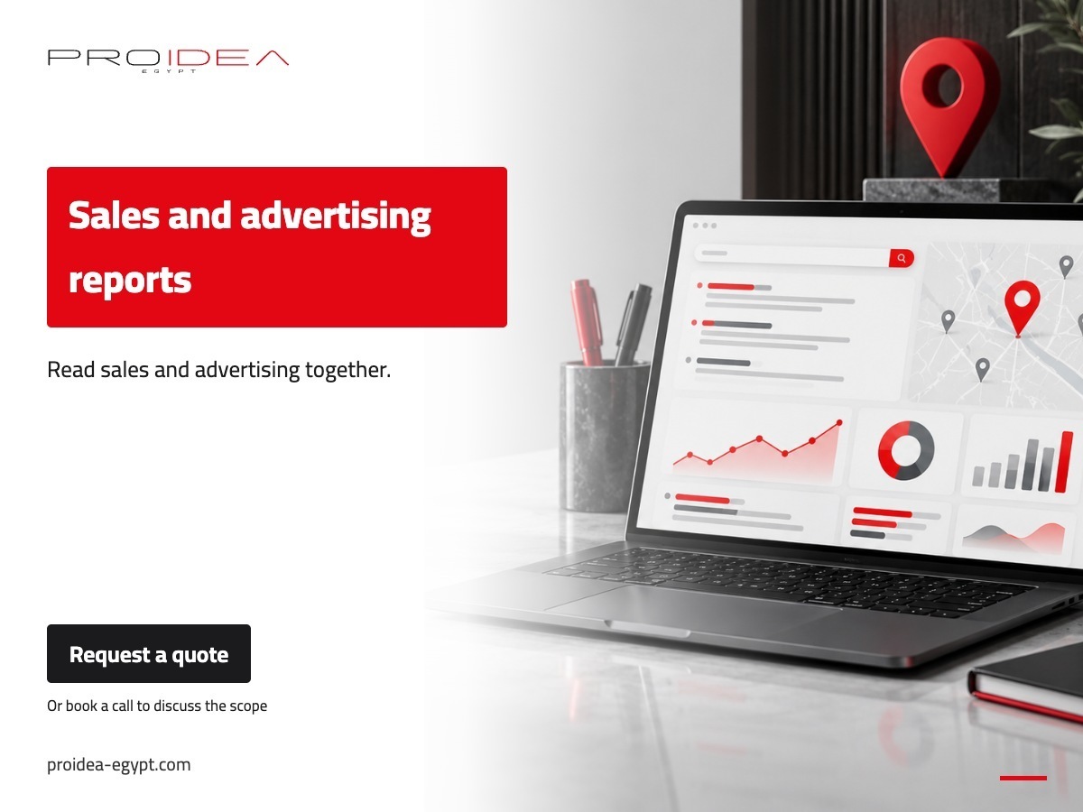 Sales and advertising reports | PROIDEA Egypt